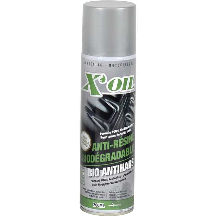 AEROSOL X OIL ANTI-RESINE Bio - base végétale 200ml AEROSOL X OIL ANTI-RESINE Bio - base végétale 200ml