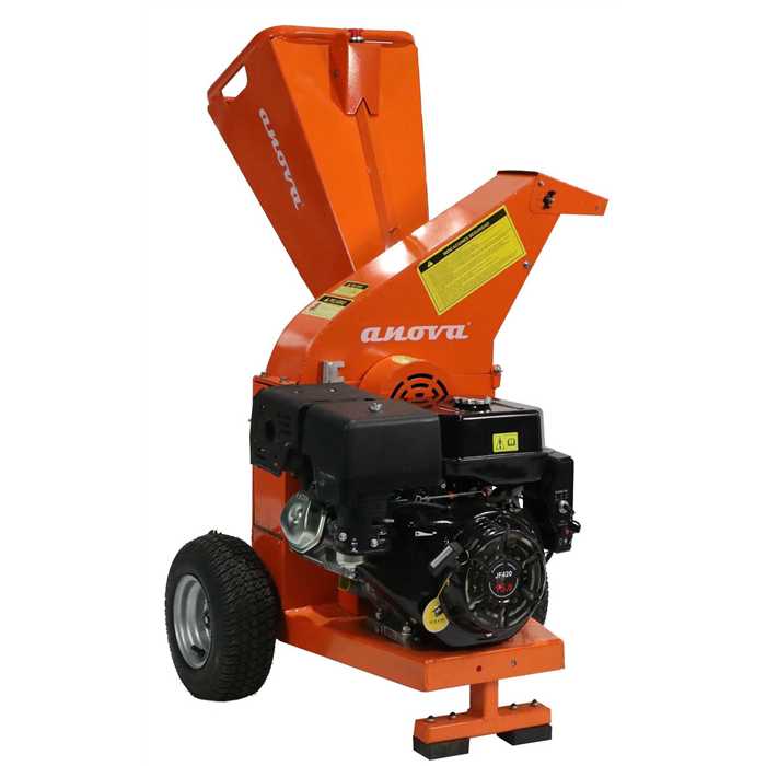 ANOVA BIO150T - BROYEUR de branches AVEC MOTEUR 15 CV - jusqu'à 10 cm ANOVA BIO150T - BROYEUR de branches AVEC MOTEUR 15 CV - jusqu'à 10 cm