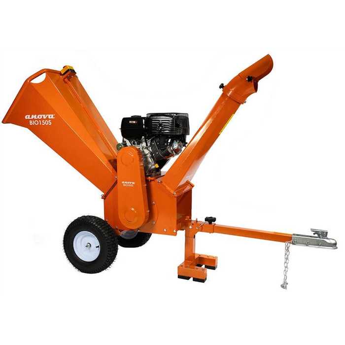 BROYEUR de branches ANOVA BIO150S AVEC MOTEUR 15 CV - diamètre de bois max 10 cm BROYEUR de branches ANOVA BIO150S AVEC MOTEUR 15 CV - diamètre de bois max 10 cm