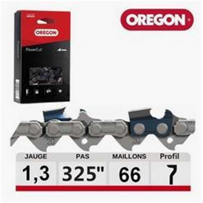 Chaîne de tronçonneuse OREGON 66E .325" 1.3mm (guide - 40cm) Chaîne de tronçonneuse OREGON 66E .325" 1.3mm (guide - 40cm)