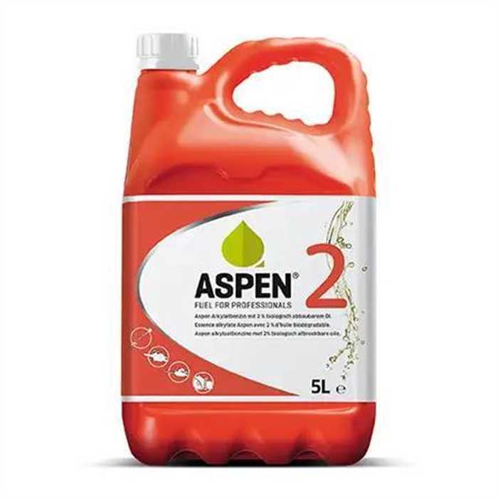 Essence Aspen 2 temps (bidon de 5 Litres, 2% d'huile) Essence Aspen 2 temps (bidon de 5 Litres, 2% d'huile)