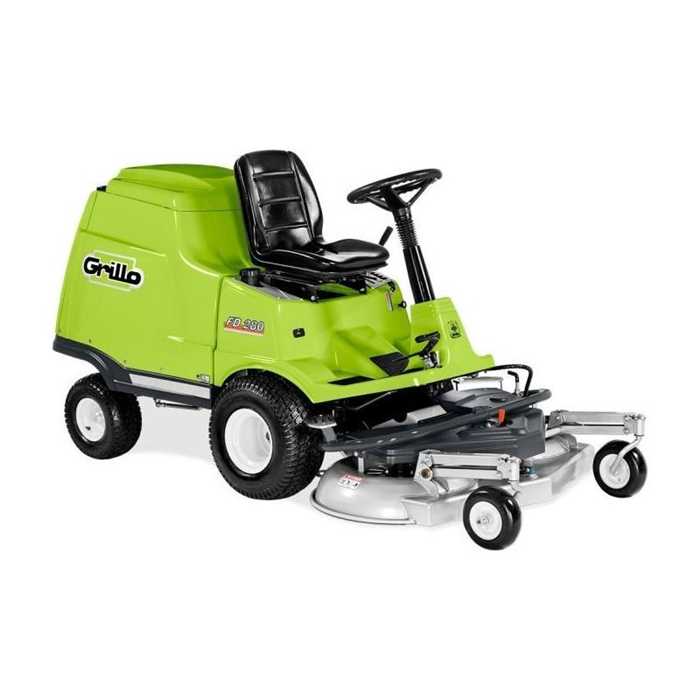 Grillo FD280S B&S Vanguard 16 Cv-Tondeuse Frontale hydrostatique-B&S 16 Cv - 113 cm-Bac de ramassage hydr. 280 liter - 320 kg Grillo FD280S B&S Vanguard 16 Cv-Tondeuse Frontale hydrostatique-B&S 16 Cv - 113 cm-Bac de ramassage hydr. 280 liter - 320 kg