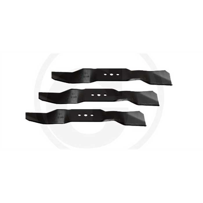 Jeu de lames de 3 lames pour Husqvarna Jeu de lames de 3 lames pour Husqvarna