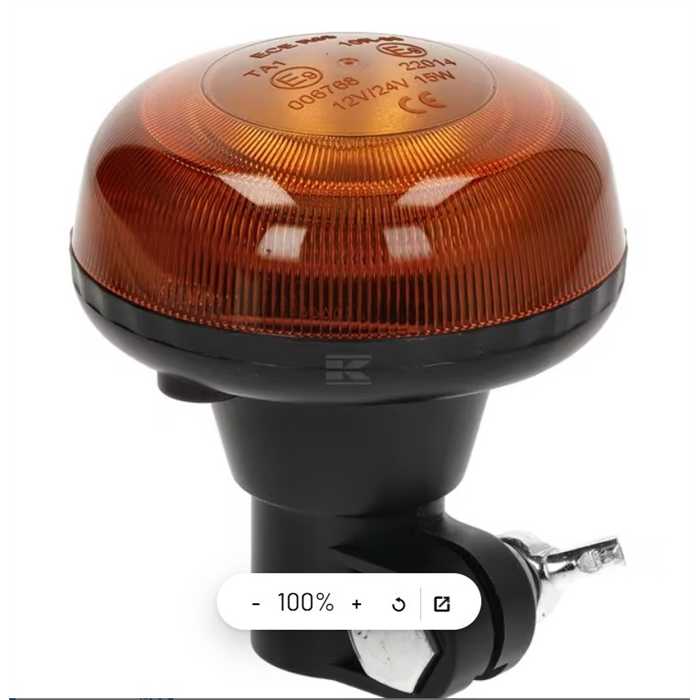 LA20093 Gyrophare LED, profil bas, 15W, LA20093 Gyrophare LED, profil bas, 15W,