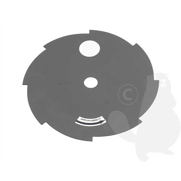 Lame à herbe Echo 8 dents 255 mm Lame à herbe Echo 8 dents 255 mm