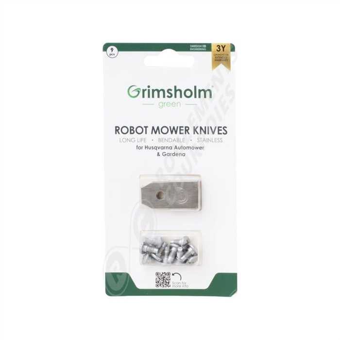 Lame robot x 9pcs - Compatible Husqvarna Lame robot x 9pcs - Compatible Husqvarna