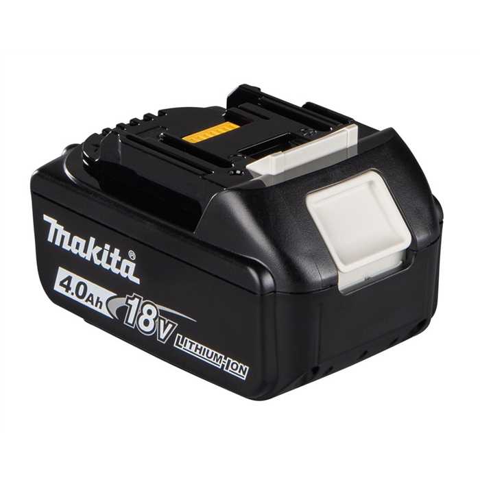 MAKITA Batterie LXT® 4,0 Ah Batterie Li-ion coulissante pour outils LXT® 18 V MAKITA Batterie LXT® 4,0 Ah Batterie Li-ion coulissante pour outils LXT® 18 V