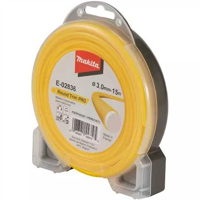 MAKITA E-02836 ligne de coupe ronde renforcée en nylon MAKITA E-02836 ligne de coupe ronde renforcée en nylon