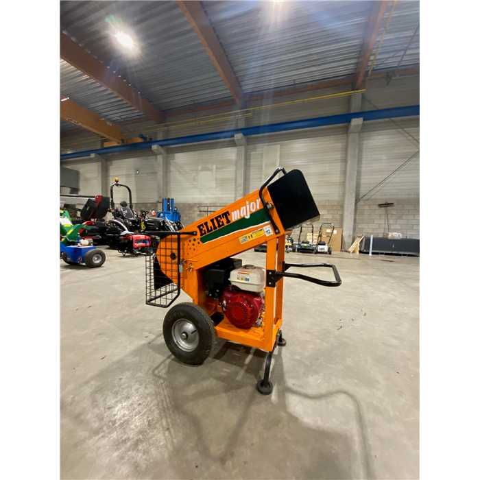 Occasion - Broyeur végétaux ELIET Major - moteur Honda GX270 (9cv)- diamètre max section 55 mm de broyage Occasion - Broyeur végétaux ELIET Major - moteur Honda GX270 (9cv)- diamètre max section 55 mm de broyage