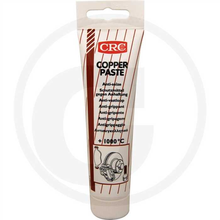 Pate cuivrée CRC tube 100 ml Pate cuivrée CRC tube 100 ml