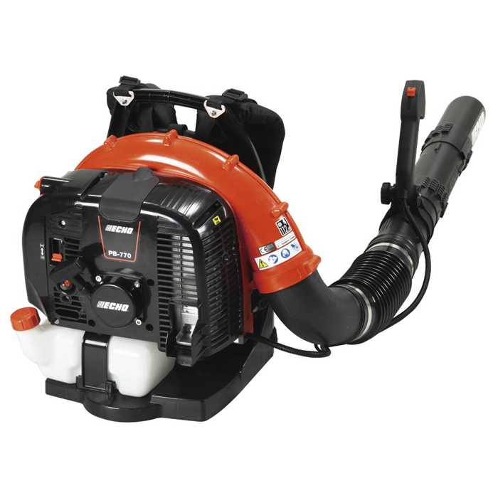 Souffleur à dos ECHO PB-770 Souffleur à dos ECHO PB-770