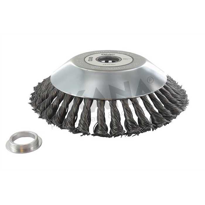 Tête de désherbage métallique pour débroussailleuse 200 mm Tête de désherbage métallique pour débroussailleuse 200 mm